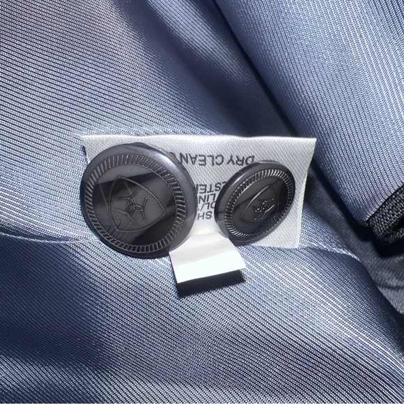 Ariat Pro Series Equestrian Riding Jacket Womens 14L, Grey Glen Plaid - Picture 10 of 14